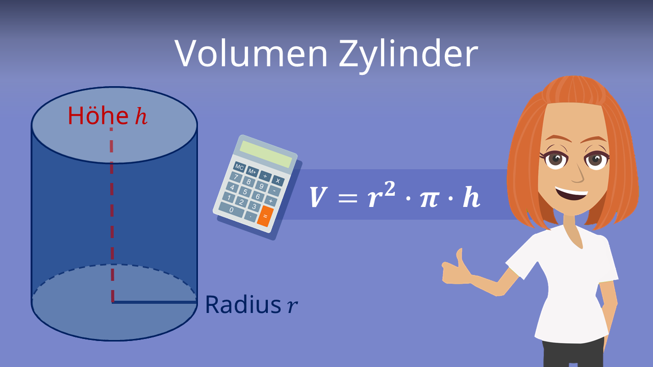 Formel Zur Volumenberechnung Eines Zylinders