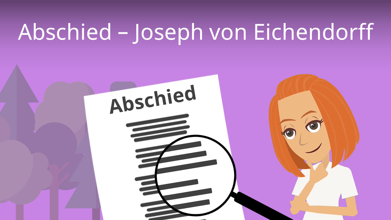 Abschied Von Joseph Von Eichendorff