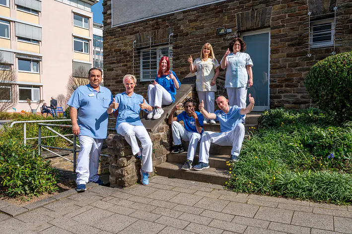 Team der Hauswirtschaft des EVK.