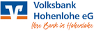 Logo von Volksbank Hohenlohe