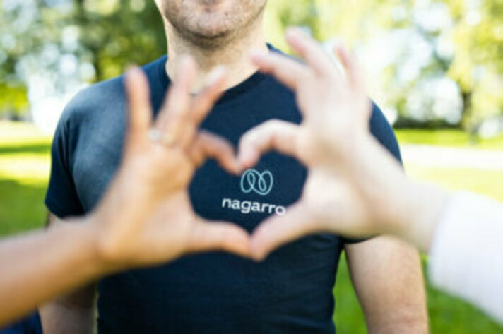 Nagarro Logo Heart
