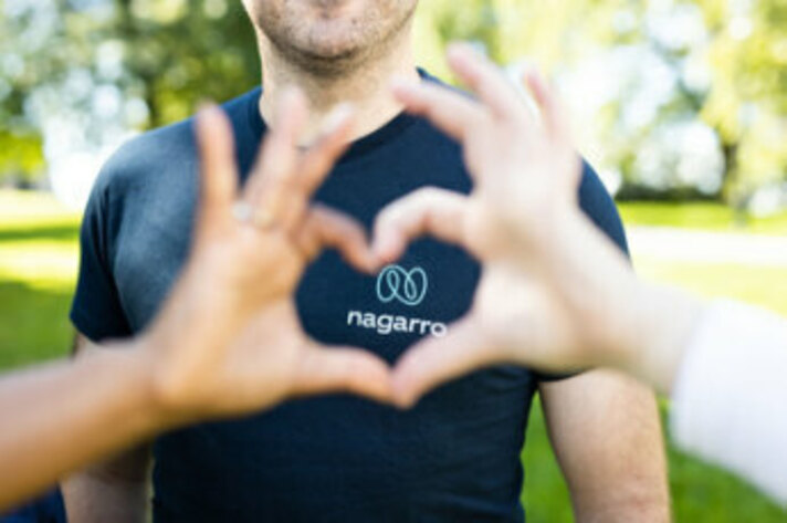 Nagarro Logo Heart