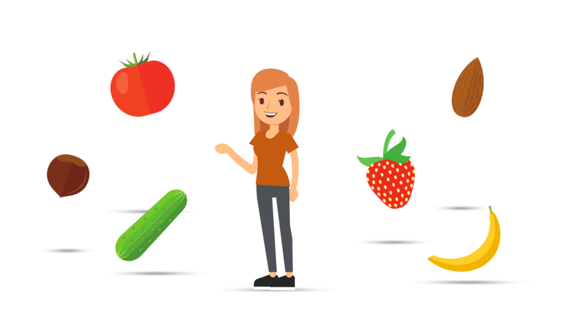 playlist-logo für Gemüse, Obst und Nüsse