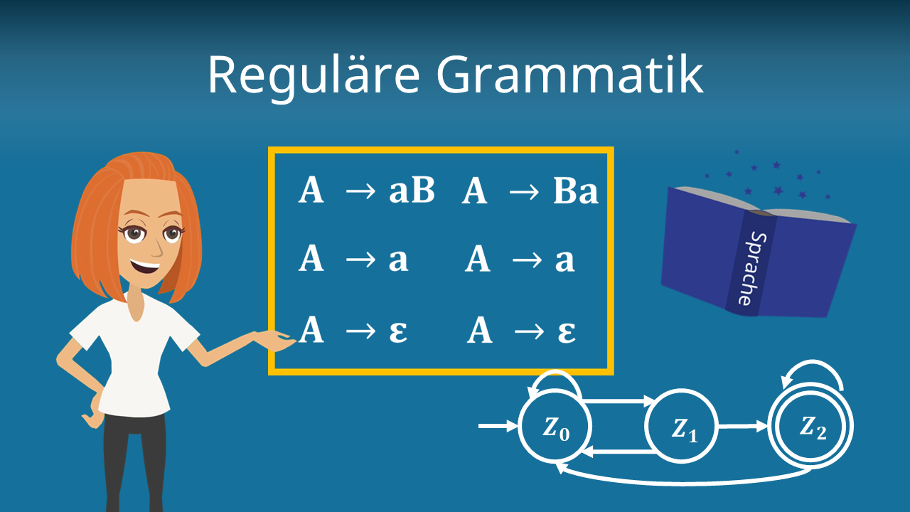 Reguläre Grammatik: Beispiel & allgemeine Erklärung · [mit Video]