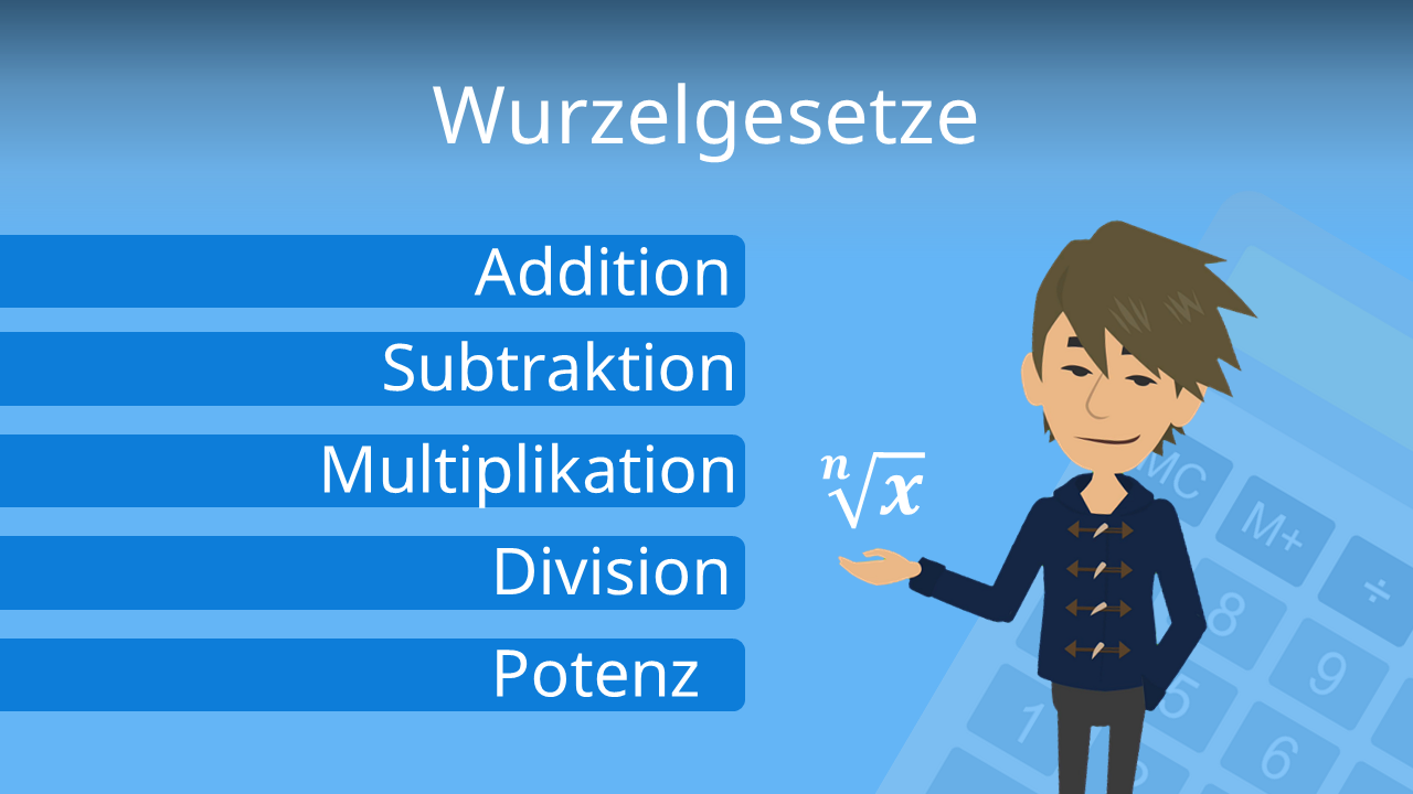 Wurzelgesetze • Wurzelregeln, Mit Wurzeln Rechnen · [mit Video]