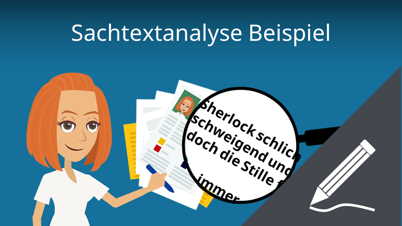 Sachtextanalyse Beispiel • Sachtext, Schreibplan Und Beispiel · [mit Video]