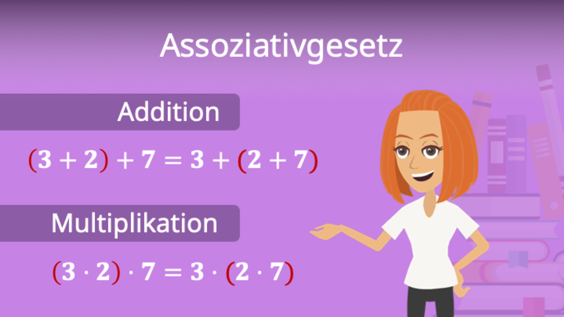 Was sind die 3 Gesetze der Multiplikation?