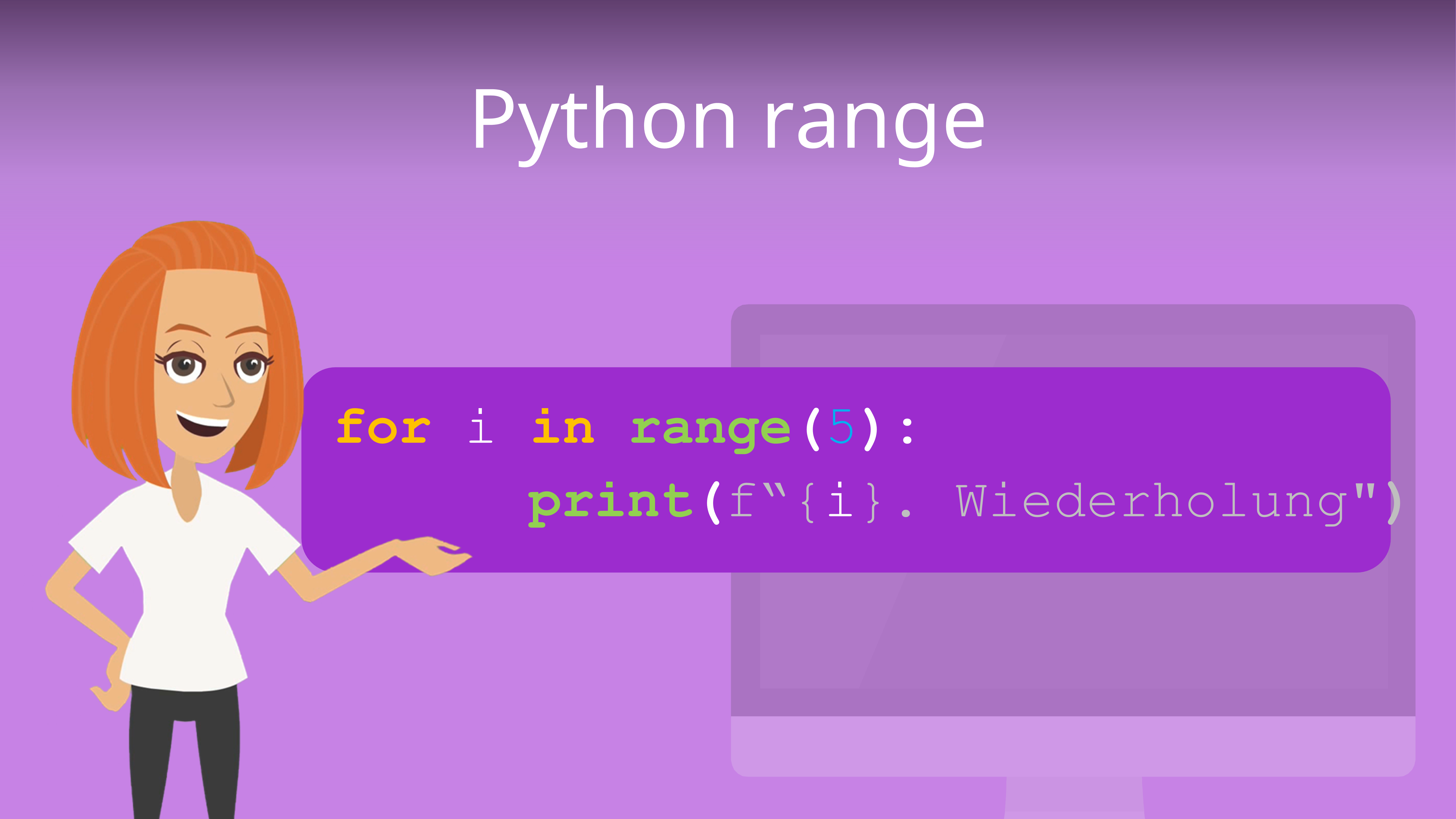 Python Range • For I In Range Python Python Tutorial · Mit Video 