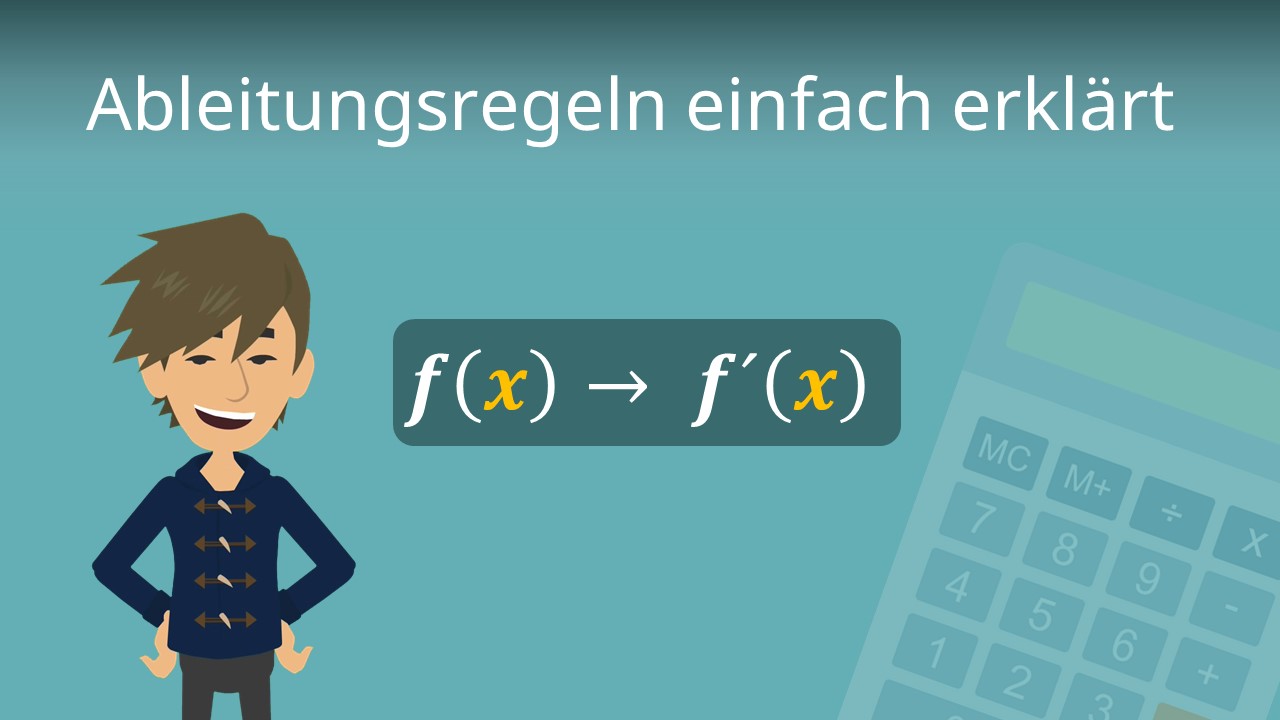 Ableitungsregeln Einfach Erklärt • So Leitest Du Funktionen Ab! · [mit ...