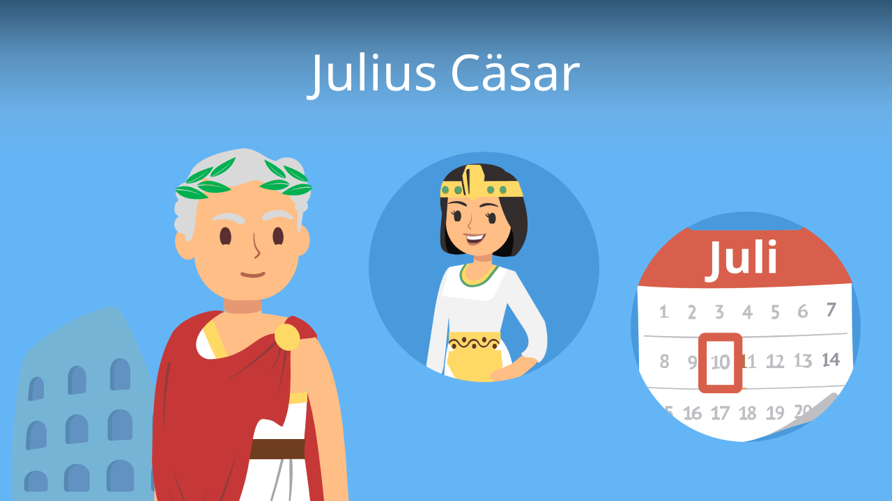 Julius Cäsar • Lebenslauf, Steckbrief und wichtige Fakten · [mit Video]