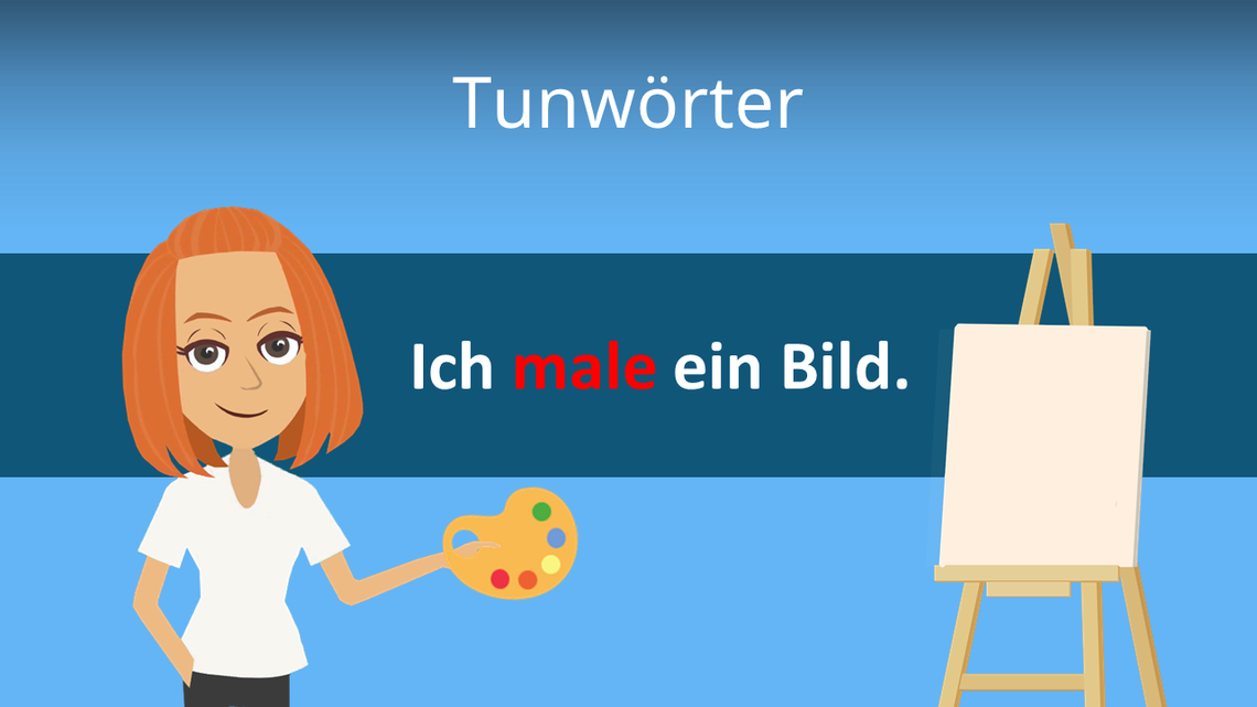 Was sind Tunwörter und Wiewörter?