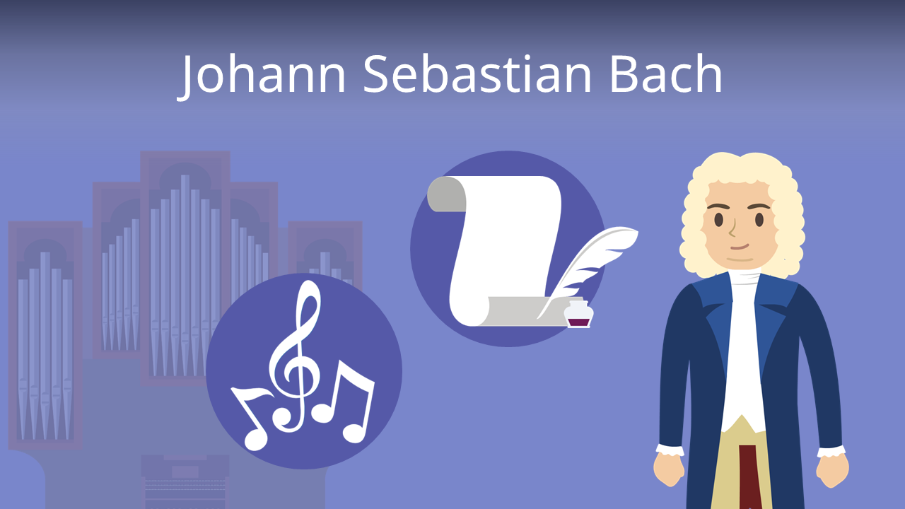 Johann Sebastian Bach • Steckbrief, Lebenslauf & Werke · [mit Video]