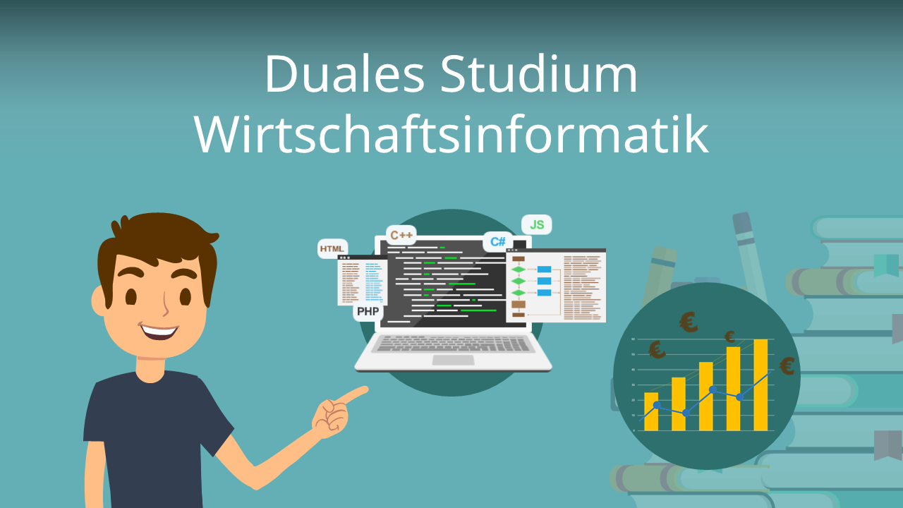 Duales Studium Wirtschaftsinformatik • Ablauf & Inhalt, Stellen · [mit