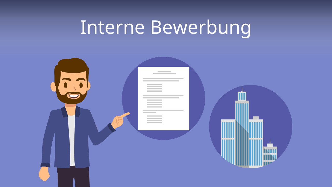 Interne Bewerbung • Muster, Tipps & Vorteile · [mit Video]