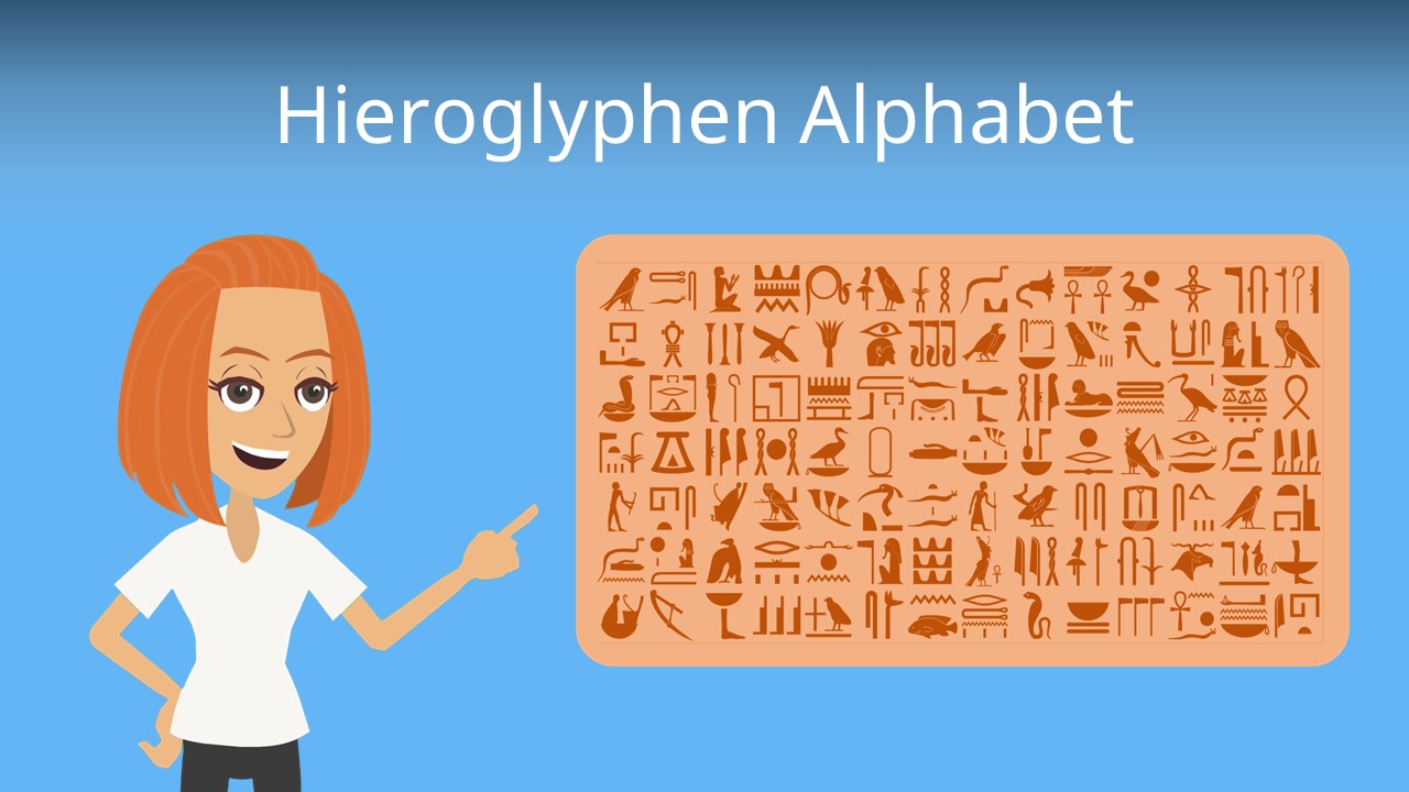 Ägyptische Hieroglyphen Alphabet Übersetzung