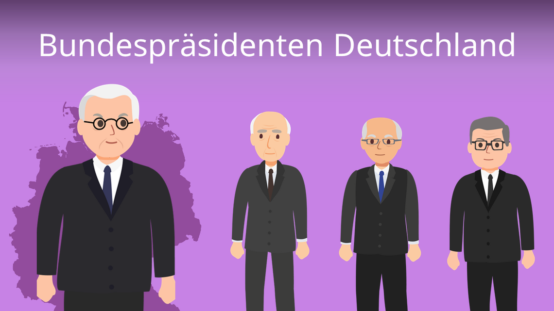 Die Bundesprasidenten: Von Theodor Heuss Bis Johannes Rau
