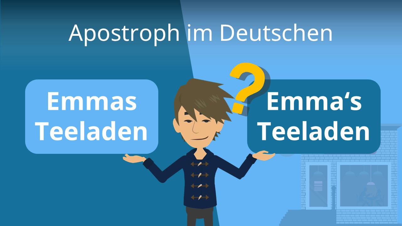 Was schreibt man mit Apostroph?