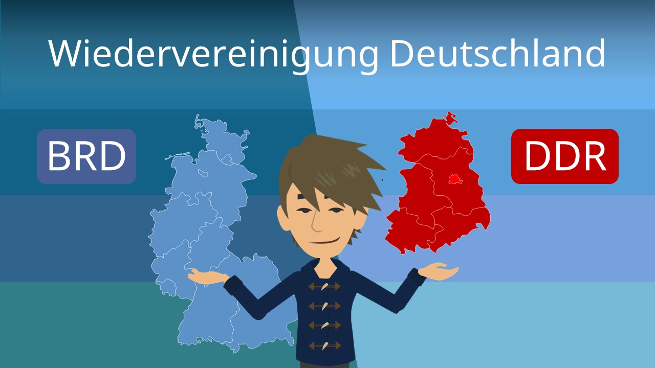 Wiedervereinigung Deutschland • Einfach Erklärt · [mit Video]