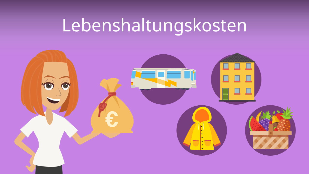 Lebenshaltungskosten • Definition Und Beispiele · [mit Video]